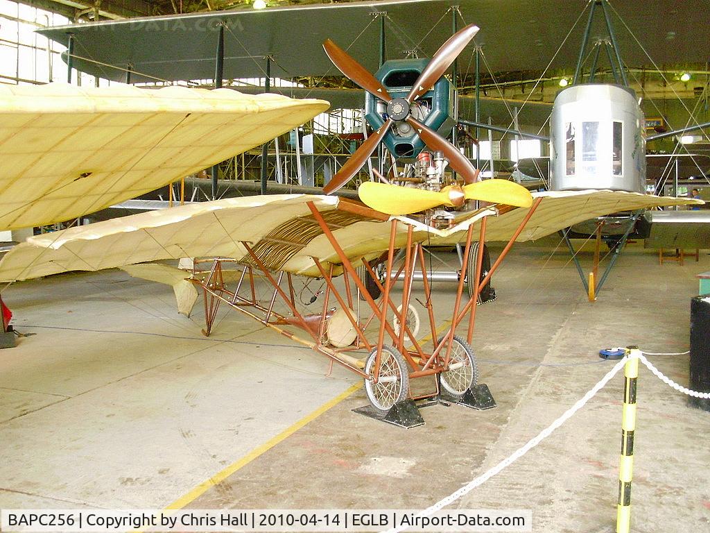 BAPC256, Santos-Dumont XX Demoiselle Replica C/N BAPC.256, Santos-Dumont Demoiselle (Replica) preserved at the Brooklands Museum