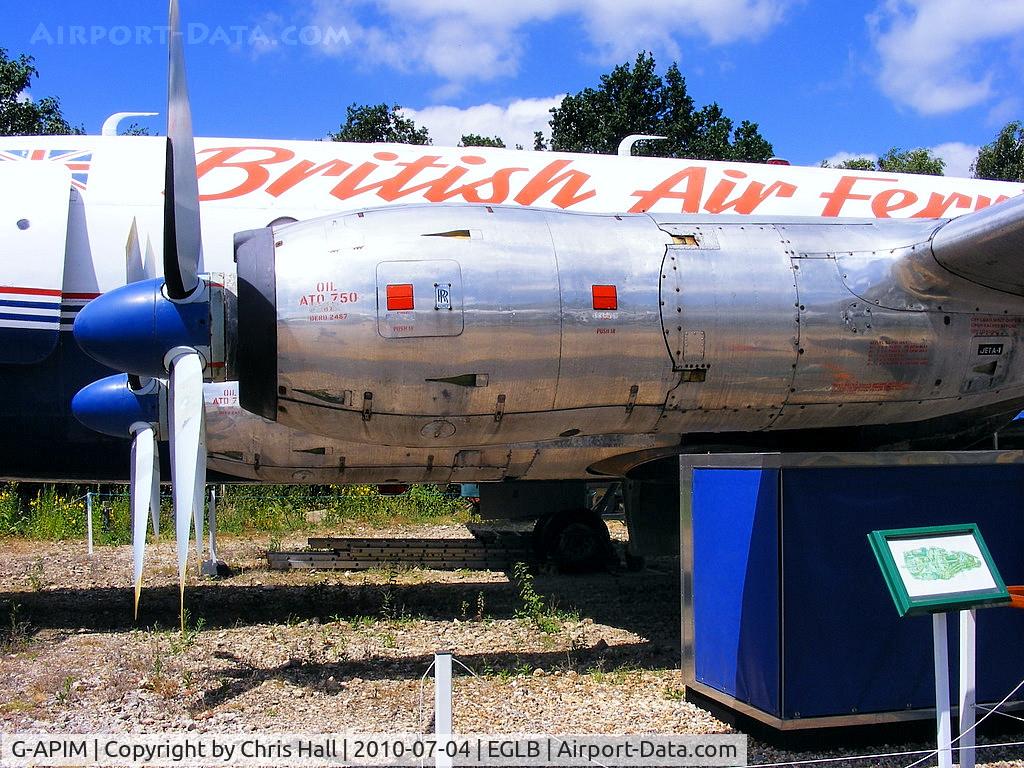 G-APIM, 1958 Vickers Viscount 806 C/N 412, Rolls-Royce RB.53 Dart turboprop engines