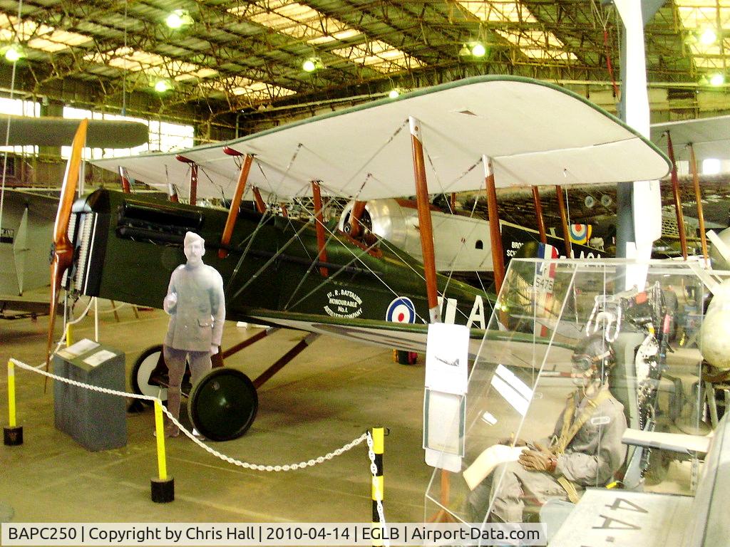 BAPC250, Royal Aircraft Factory SE-5A Replica C/N BAPC.250, replica Royal Aircraft Factory SE5a wearing the serial F5475