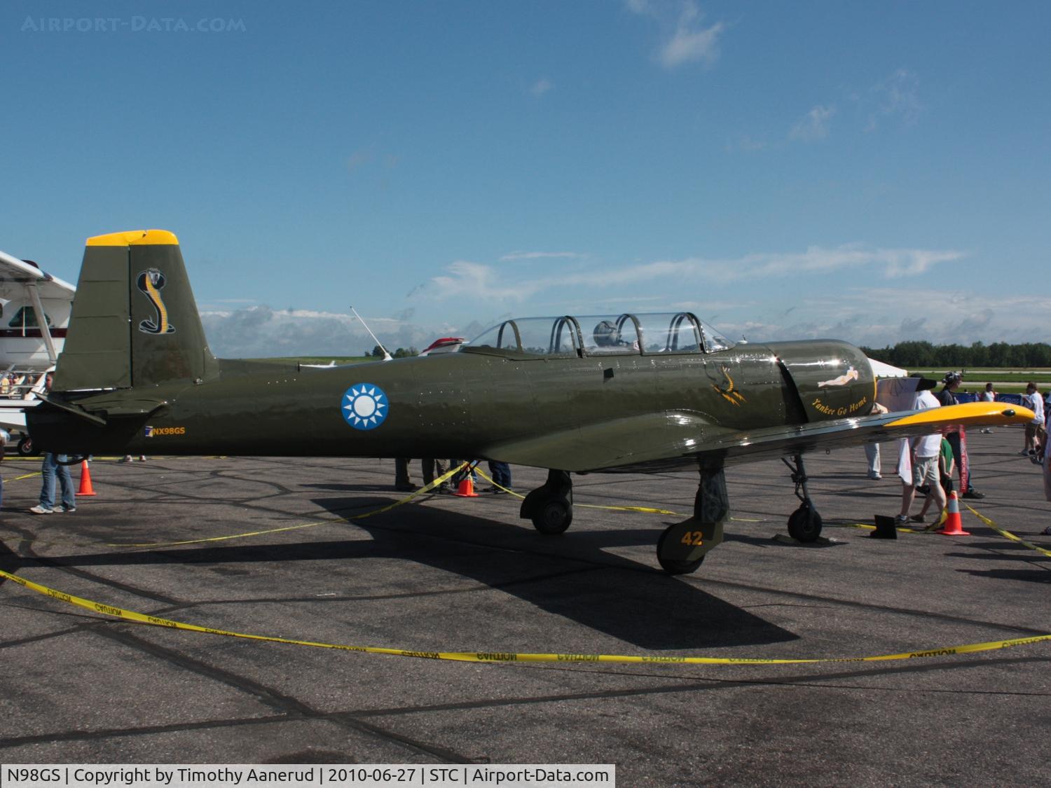 N98GS, 1976 Nanchang CJ-6A C/N 2751242, 1976 Nanchang China CJ-6, c/n: 2751242