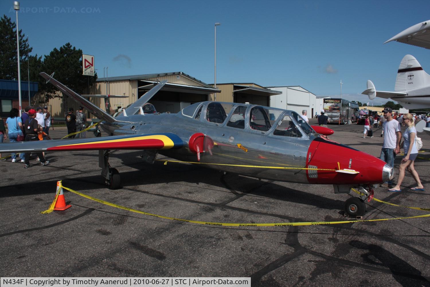 N434F, 1963 Fouga CM-170 Magister C/N 434, 1963 Potez FOUGA MAGISTER CM170, c/n: 434