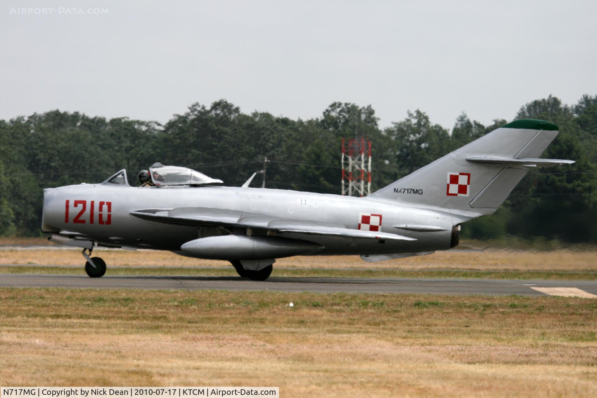 N717MG, 1957 PZL-Mielec Lim-5 (MiG-17F) C/N 1C1210, KTCM