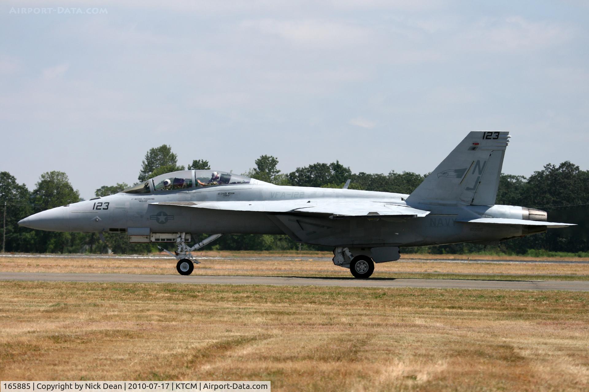 165885, Boeing F/A-18F Super Hornet C/N FO45, KTCM