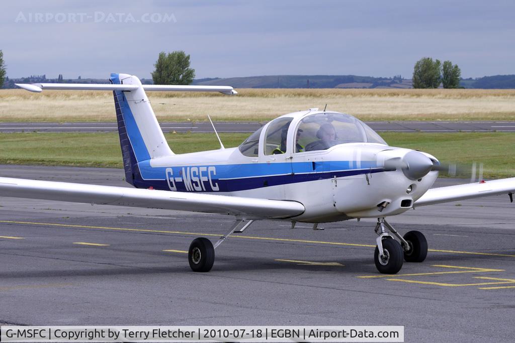 G-MSFC, 1981 Piper PA-38-112 Tomahawk Tomahawk C/N 38-81A0067, 1981 Piper PIPER PA-38-112, c/n: 38-81A0067 at Tollerton
