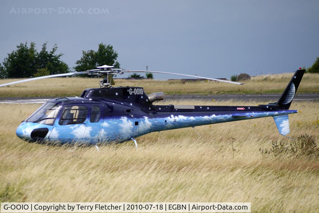 G-OOIO, 2001 Eurocopter AS-350B-3 Ecureuil Ecureuil C/N 3463, 2001 Eurocopter AS350B3, c/n: 3463 parked remotely at Tollerton