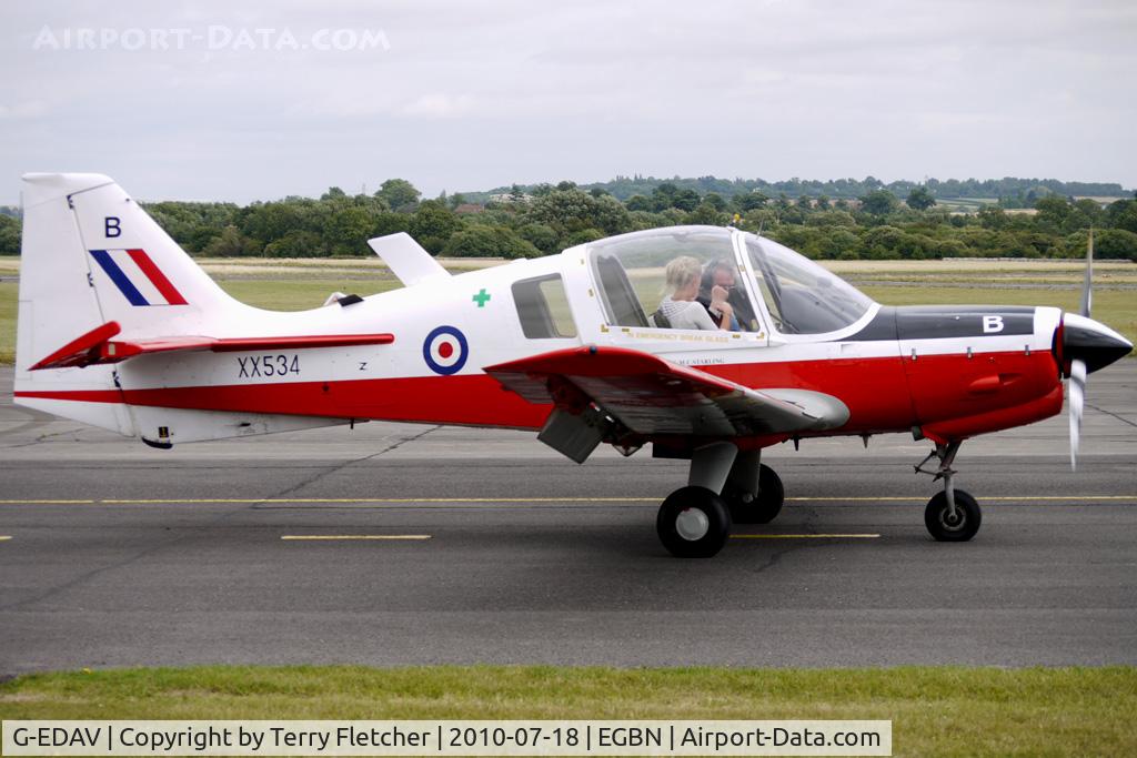 G-EDAV, 1973 Scottish Aviation Bulldog T.1 C/N BH.120/220, 1973 Scottish Aviation Ltd BULLDOG SERIES 120 MODEL 121, c/n: BH120/220 at Tollerton