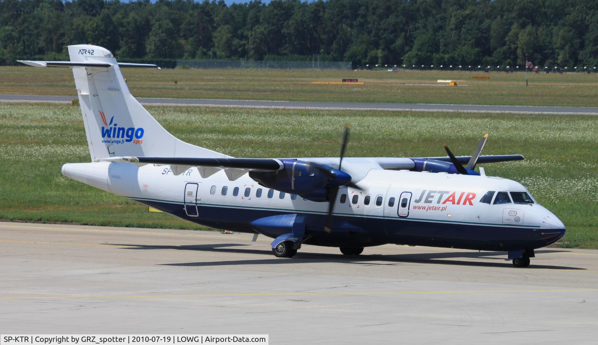 SP-KTR, 1988 ATR 42-300 C/N 092, Jet Air ATR 42