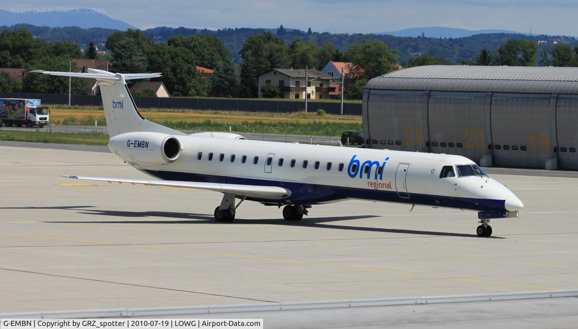 G-EMBN, 2000 Embraer EMB-145EP (ERJ-145EP) C/N 145201, bmi Embraer 145