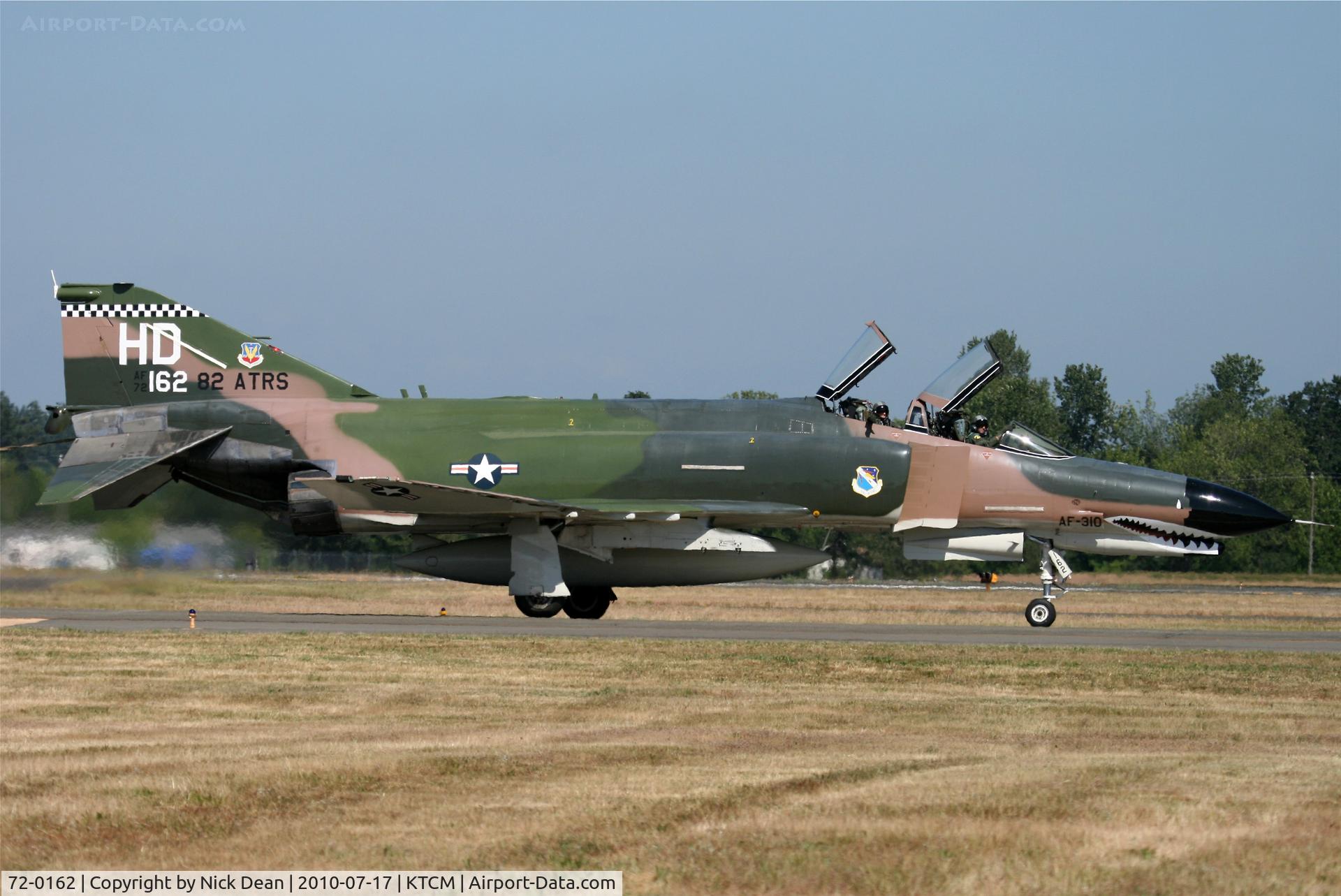 72-0162, 1972 McDonnell Douglas F-4E Phantom II C/N 4341, KTCM