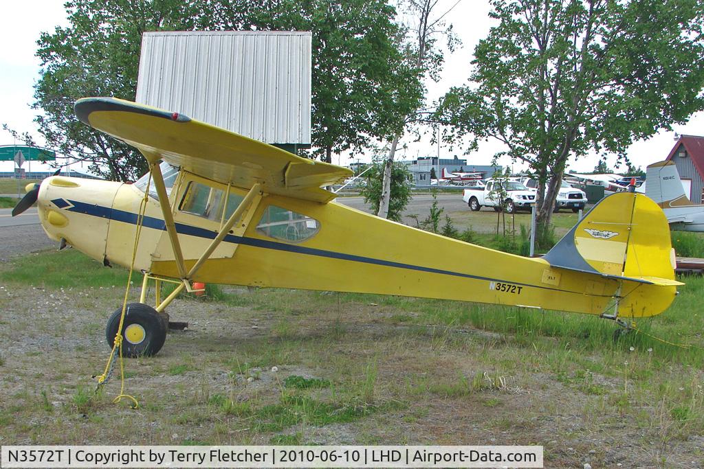 N3572T, 1975 Taylorcraft F-19 Sportsman C/N F-033, 1975 Taylorcraft Aviation Corp F19, c/n: F-033 at Lake Hood