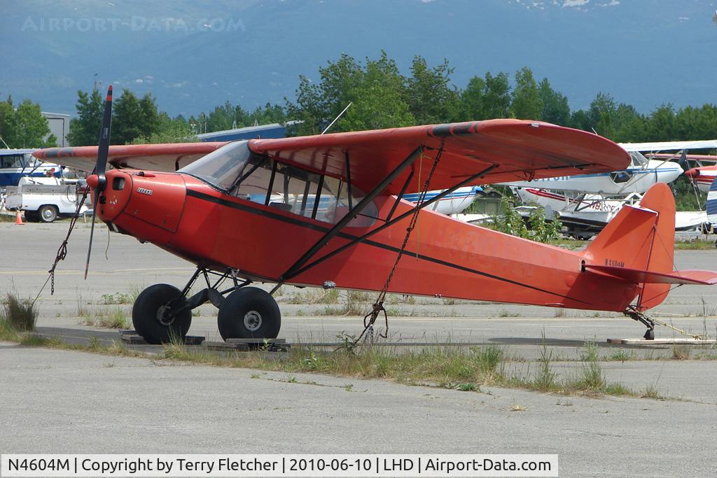 N4604M, 1947 Piper PA-11 Cub Special C/N 11-108, 1947 Piper PA-11, c/n: 11-108 at Lake Hood
