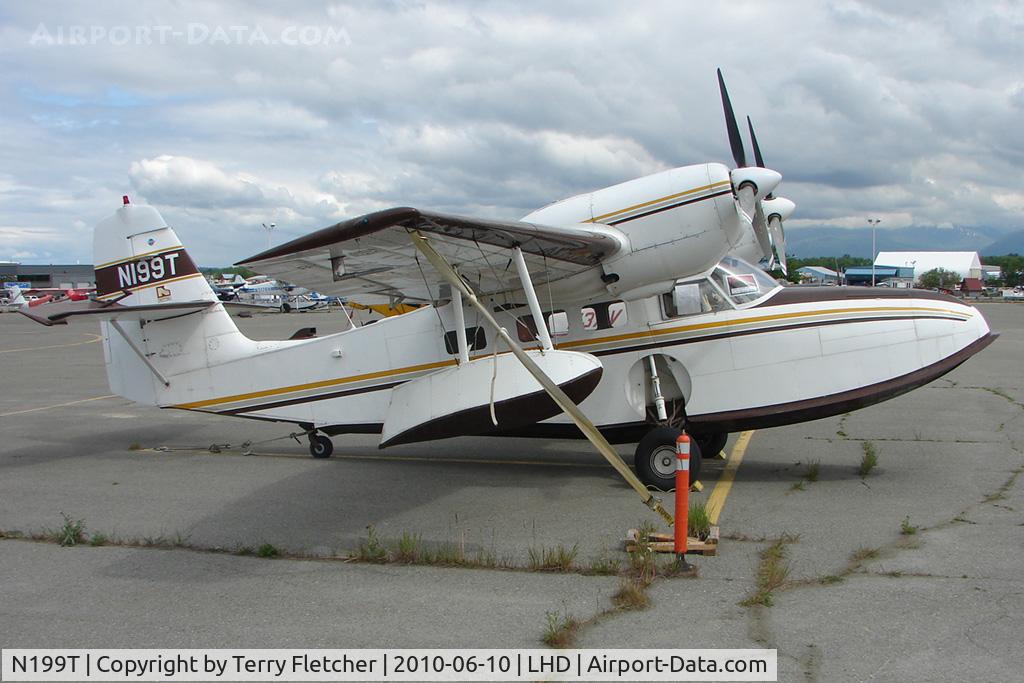N199T, 1941 Grumman G-44 Widgeon C/N 1213, 1941 Grumman G-44, c/n: 1213 at Lake Hood