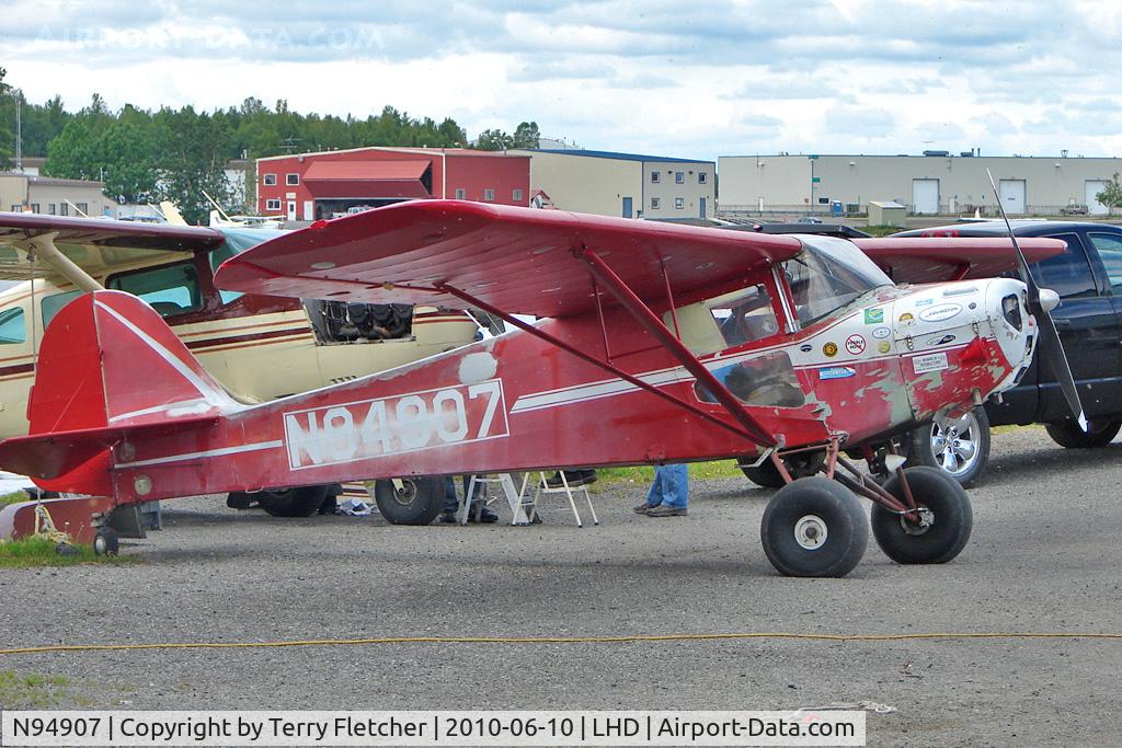 N94907, 1946 Taylorcraft BC12-D C/N 9307, 1946 Taylorcraft BC12-D, c/n: 9307 at Lake Hood