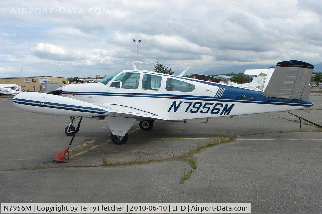 N7956M, 1968 Beech V35A Bonanza C/N D-8823, 1968 Beech V35A, c/n: D-8823 at Lake Hood