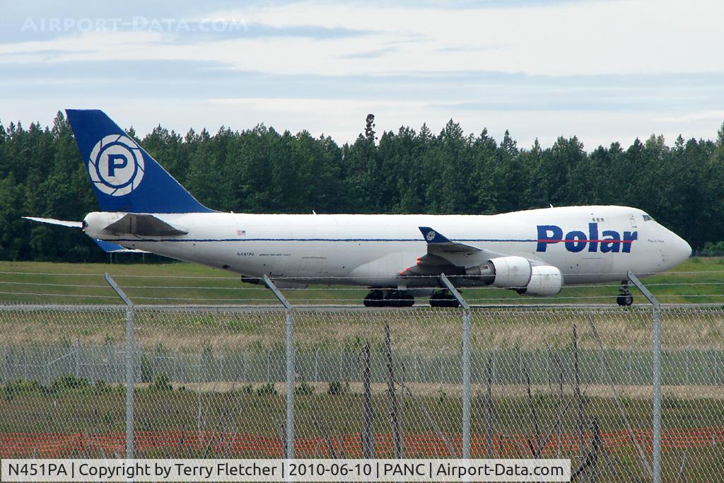 N451PA, 2000 Boeing 747-46NF C/N 30809, 2000 Boeing 747-46NF, c/n: 30809 of Polar at Anchorage