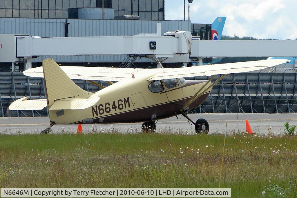 N6646M, 1948 Stinson 108-3 Voyager C/N 108-4646, 1948 Stinson 108-3, c/n: 108-4646 at Lake Hood