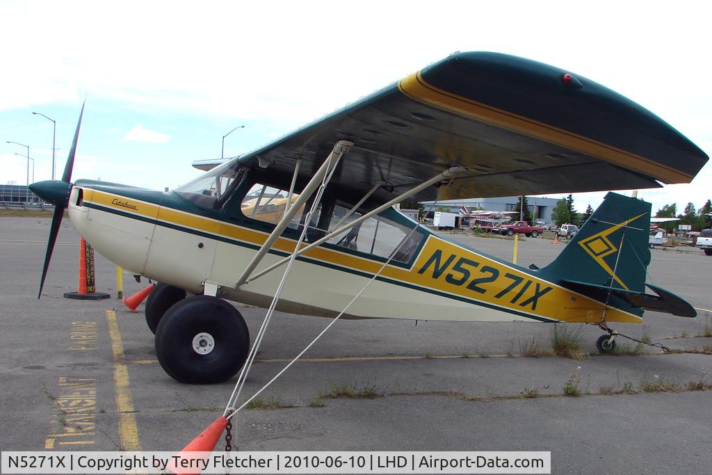 N5271X, 1969 Champion 7GCBC C/N 196, 1969 Champion 7GCBC, c/n: 196 at Lake Hood