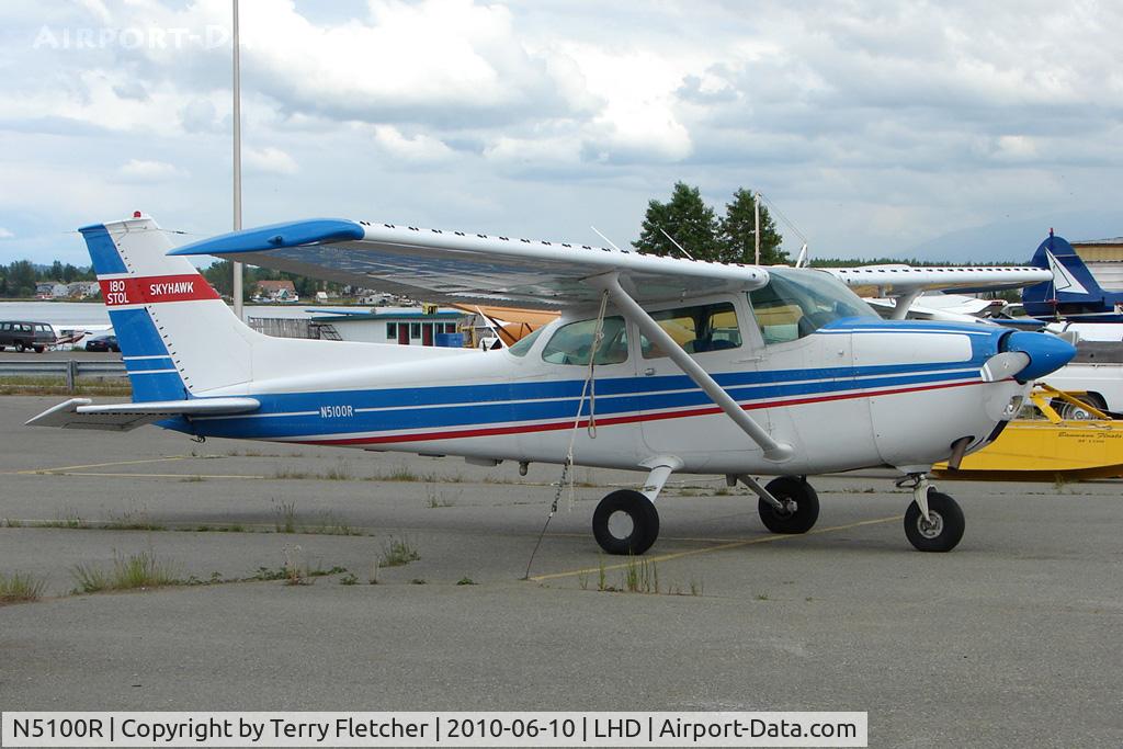 N5100R, 1974 Cessna 172M C/N 17263338, 1974 Cessna 172M, c/n: 17263338 at Lake Hood