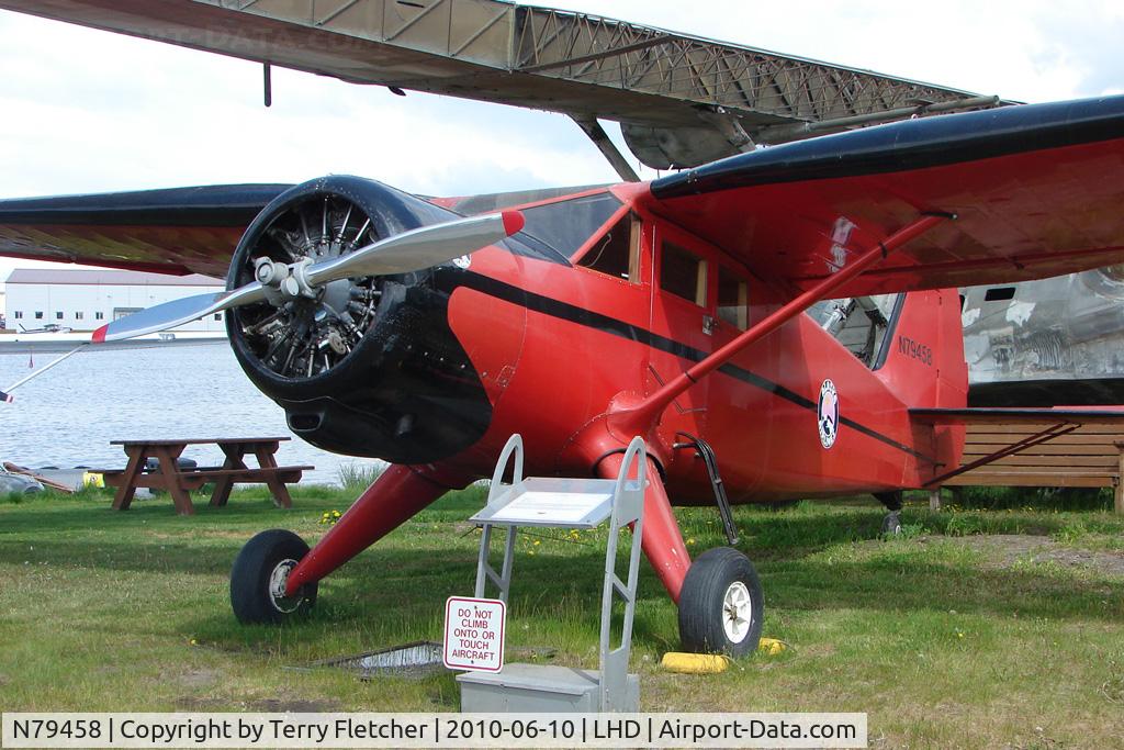 N79458, 1944 Stinson V77 Reliant C/N 77-36, 1944 Stinson V77, c/n: 77-36 at the Alaska Aviation Heritage Museum at Lake Hood