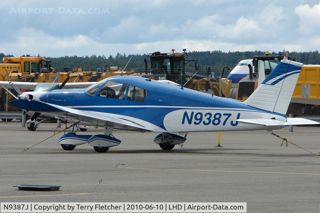 N9387J, 1966 Piper PA-28-180 Cherokee C/N 28-3488, 1966 Piper PA-28-180, c/n: 28-3488 at Lake Hood