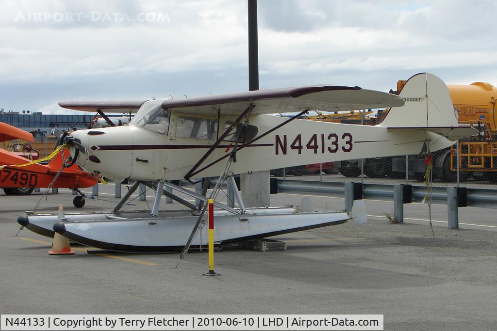 N44133, 1946 Taylorcraft BC12-D C/N 9933, 1946 Taylorcraft BC12-D, c/n: 9933 at Lake Hood