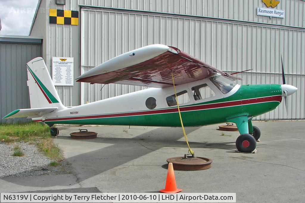 N6319V, 1966 Helio H-295-1200 Super Courier C/N 1216, 1966 Helio H-295, c/n: 1216 at the Alaska Aviation heritage Museum at Lake Hood