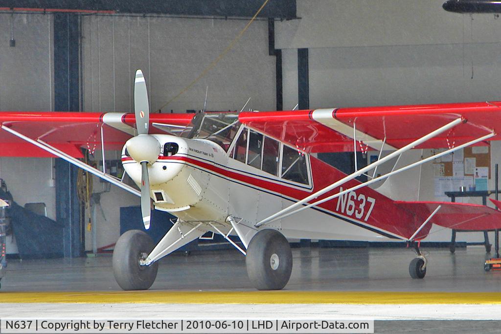 N637, 2000 Aviat A-1B Husky C/N 2117, 2000 Aviat Aircraft Inc A-1B, c/n: 2117 at Lake Hood