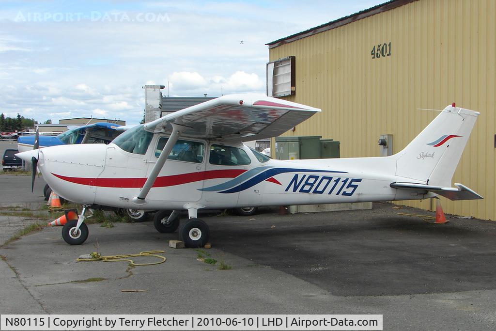 N80115, 1975 Cessna 172M C/N 17266379, 1975 Cessna 172M, c/n: 17266379 at Lake Hood