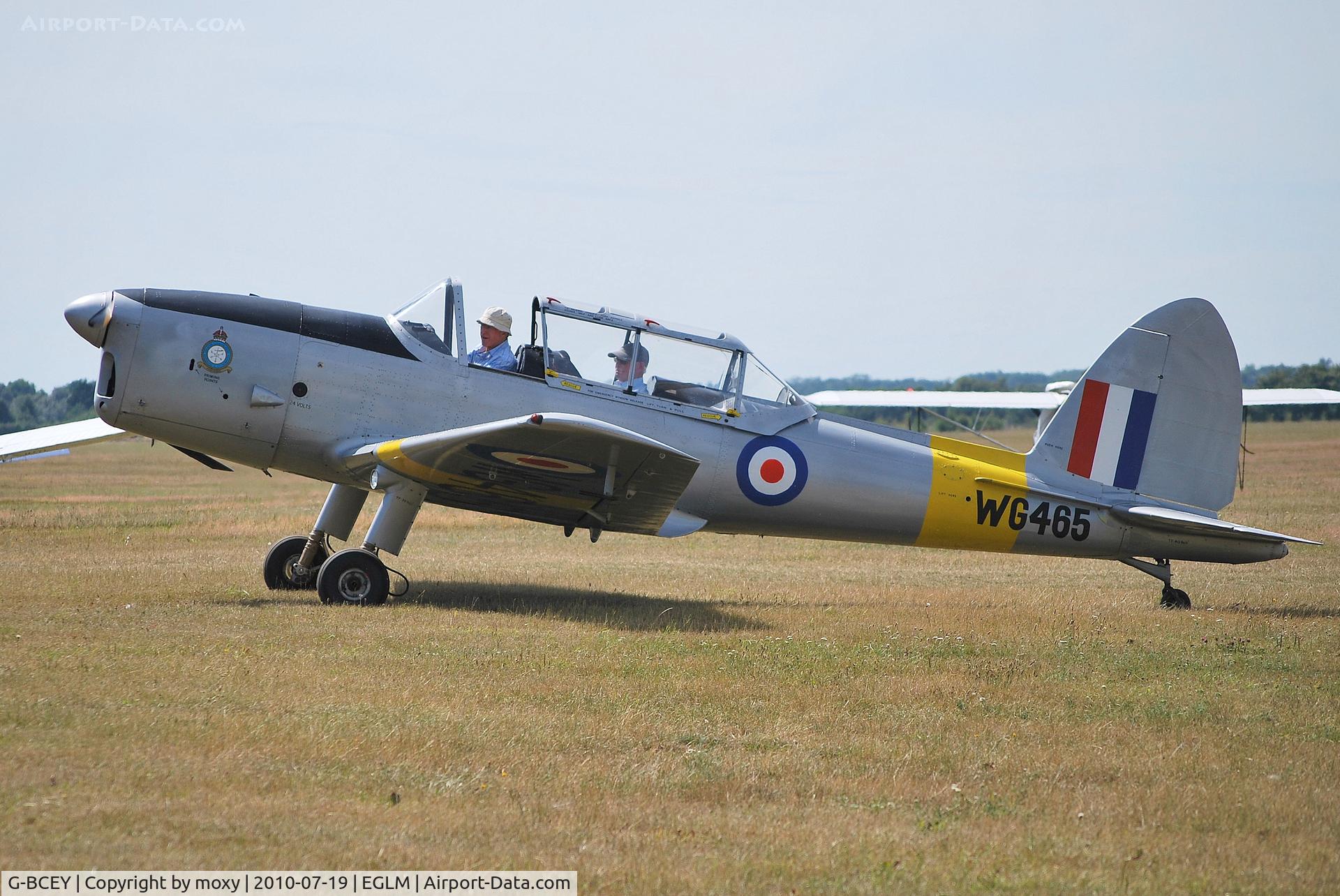 G-BCEY, 1951 De Havilland DHC-1 Chipmunk T.10 C/N C1/0515, Chipmunk at White Waltham