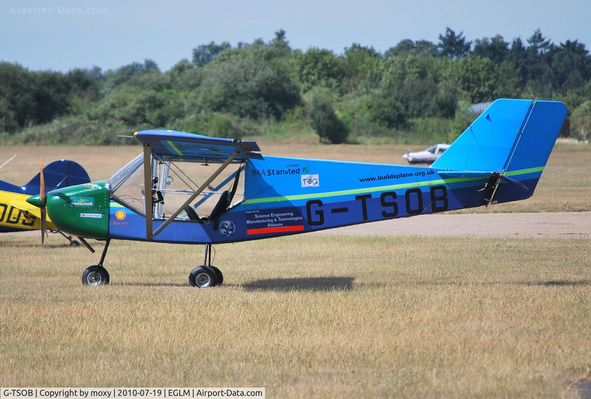 G-TSOB, 2005 Rans S-6ES Coyote II C/N PFA 204-14066, Rans S6-ES powered by Jabiru Aircraft Pty 2200A at White Waltham