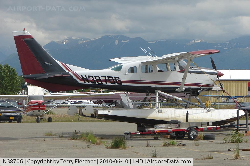N3870G, 1967 Cessna U206B Super Skywagon C/N U206-0870, 1967 Cessna U206B, c/n: U206-0870 at Lake Hood