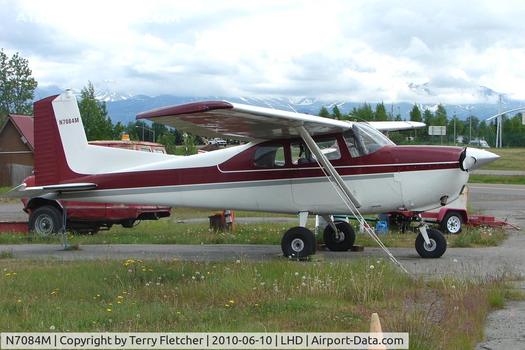 N7084M, 1958 Cessna 175 Skylark C/N 55384, 1958 Cessna 175, c/n: 55384 at Lake Hood