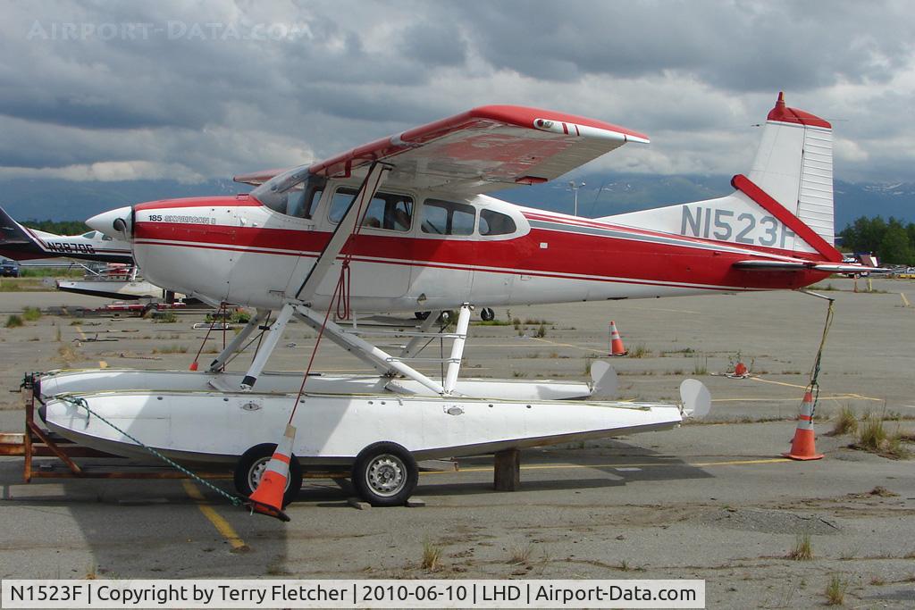 N1523F, 1965 Cessna 185D Skywagon C/N 185-0866, 1965 Cessna 185D, c/n: 185-0866 at Lake Hood