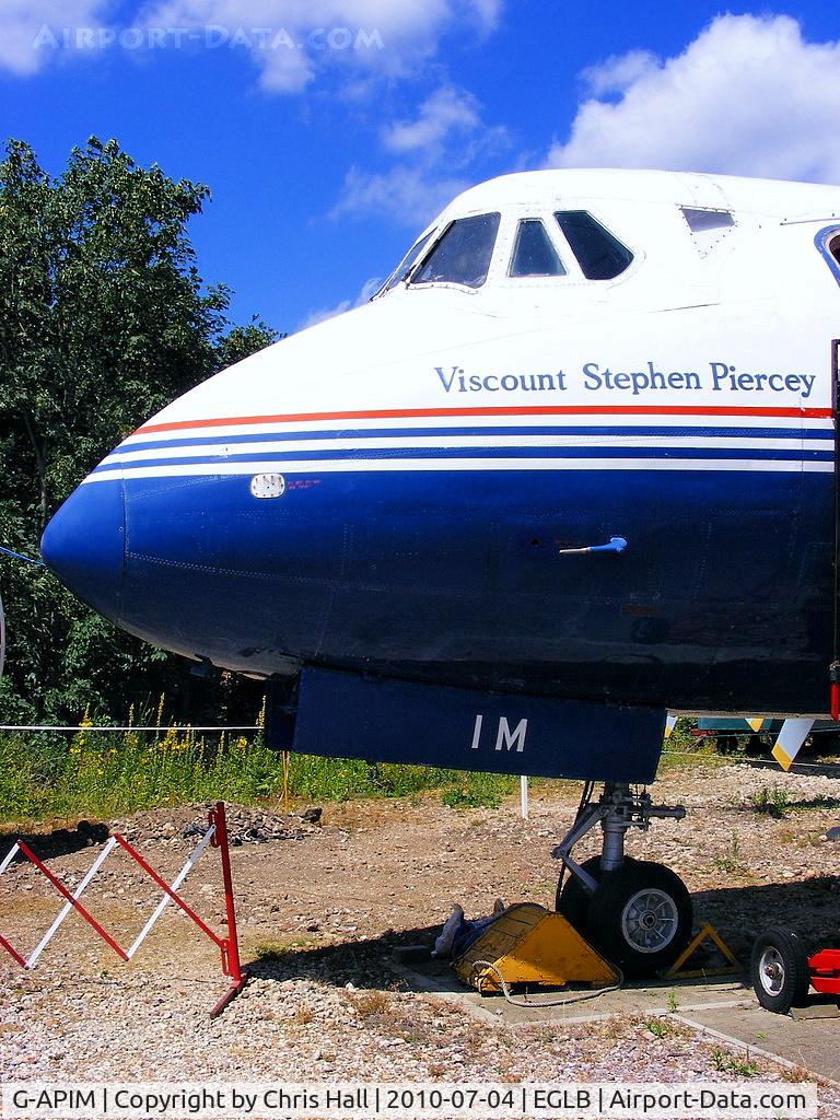 G-APIM, 1958 Vickers Viscount 806 C/N 412, 'Viscount Stephen Piercey'
