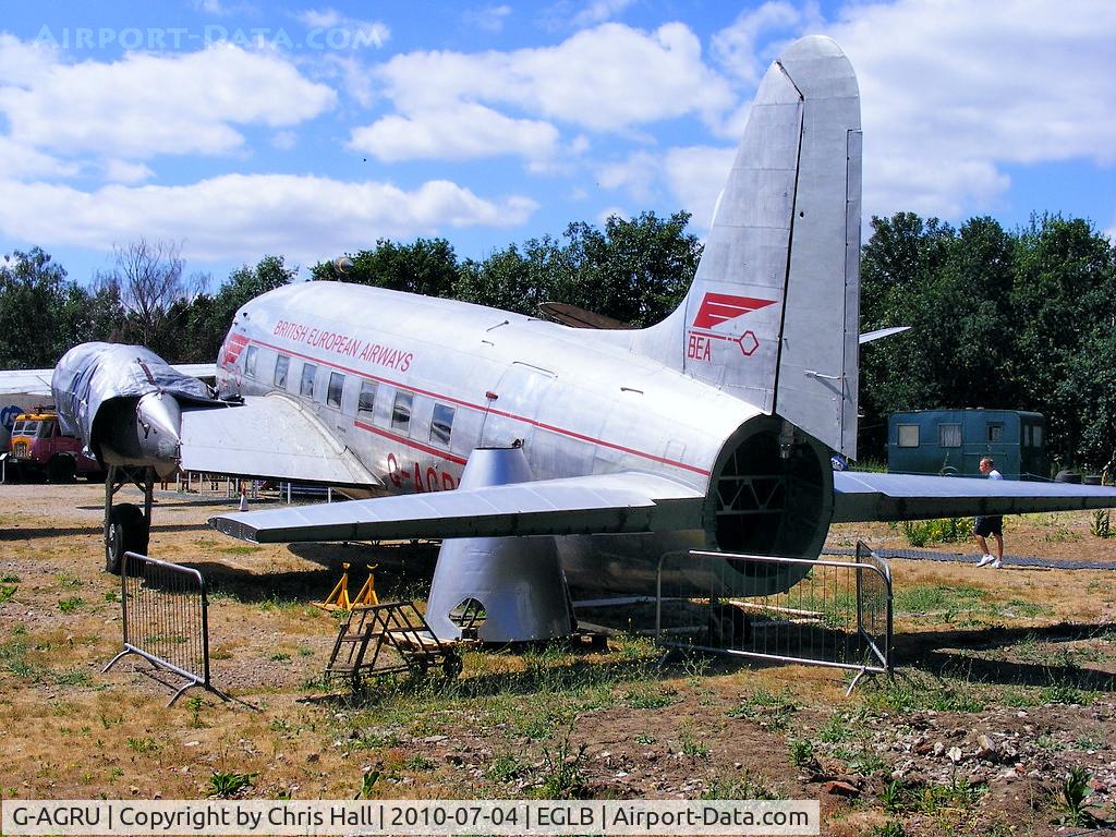 G-AGRU, 1946 Vickers 657 Viking 1 C/N 112, being restored in original BEA colours