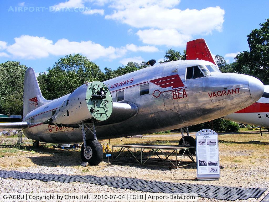 G-AGRU, 1946 Vickers 657 Viking 1 C/N 112, on a long-term loan to The Brooklands Museum from the Cosford Aerospace museum