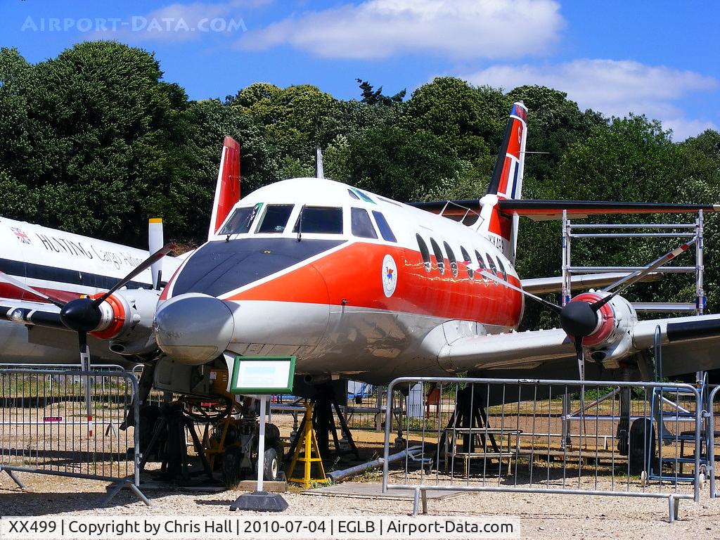 XX499, 1976 Scottish Aviation HP-137 Jetstream T.1 C/N 425, Jetstream T.1 XX499 which is owned by Brooklands college