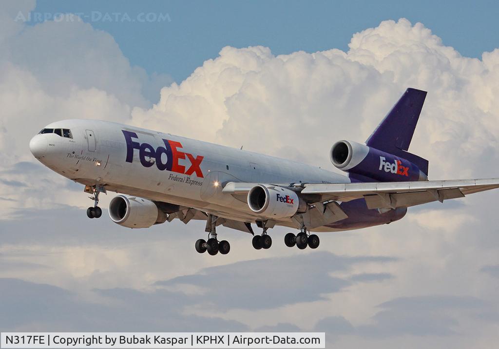 N317FE, 1979 McDonnell Douglas DC-10-30F C/N 46835, PHX