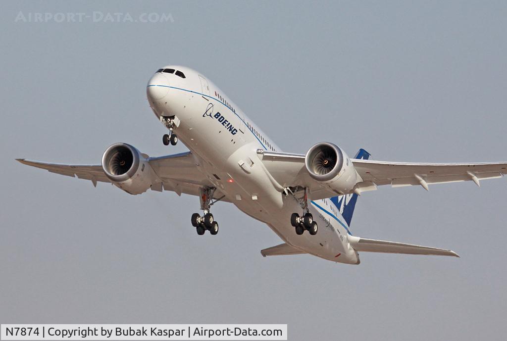 N7874, 2009 Boeing 787-8 Dreamliner C/N 40693, Mesa
