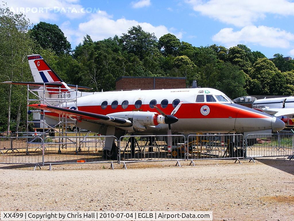 XX499, 1976 Scottish Aviation HP-137 Jetstream T.1 C/N 425, Jetstream T.1 XX499 which is owned by Brooklands college