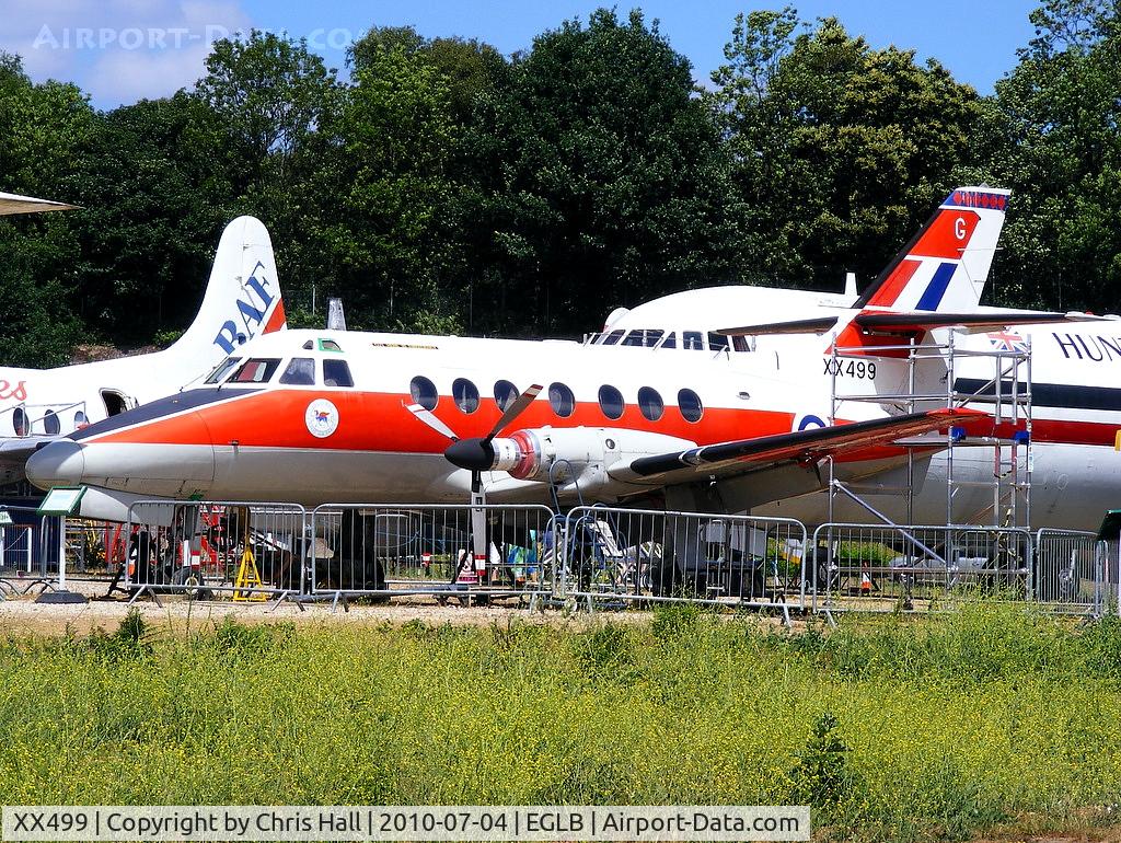XX499, 1976 Scottish Aviation HP-137 Jetstream T.1 C/N 425, Jetstream T.1 XX499 which is owned by Brooklands college