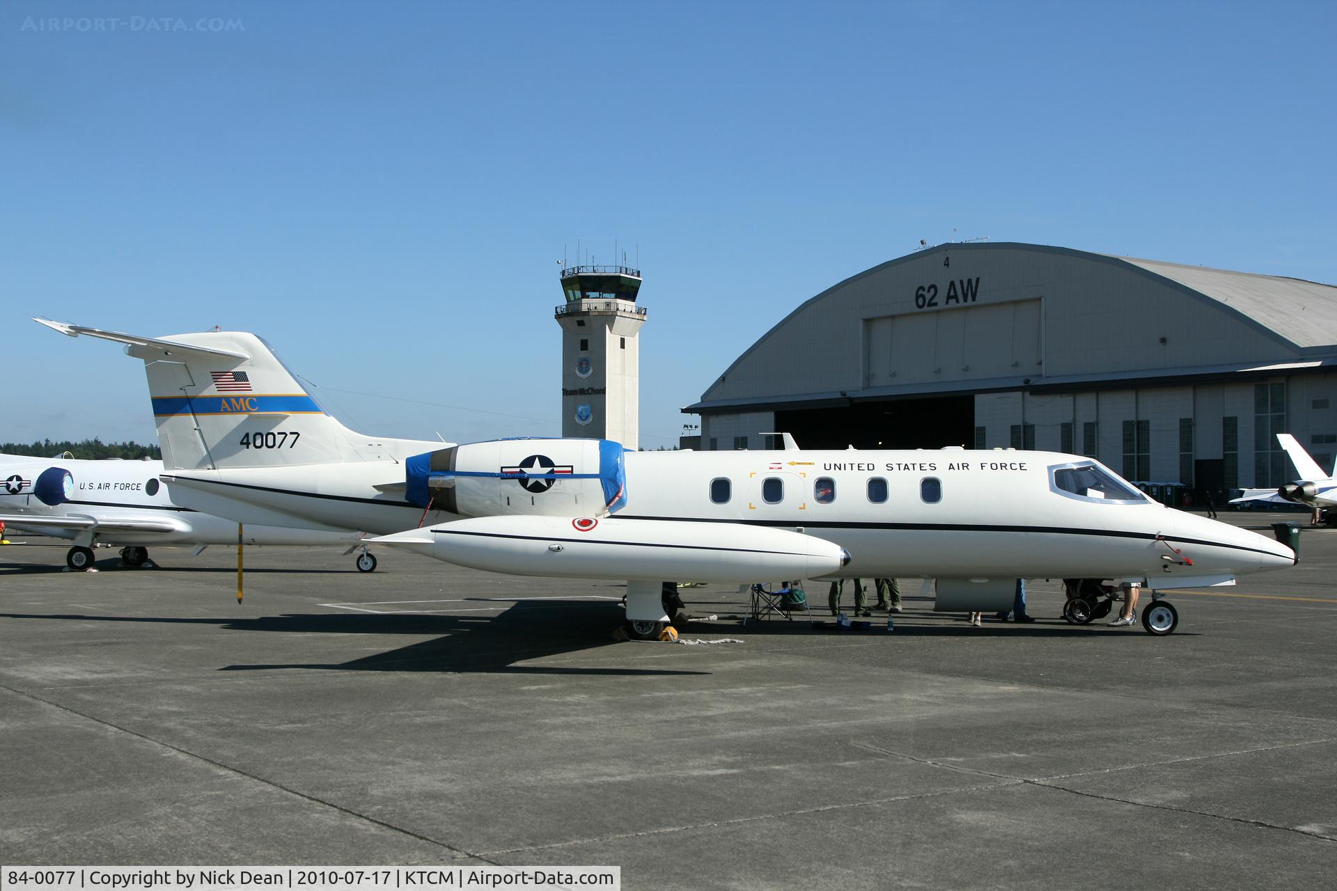 84-0077, 1984 Gates Learjet C-21A C/N 35A-523, KTCM