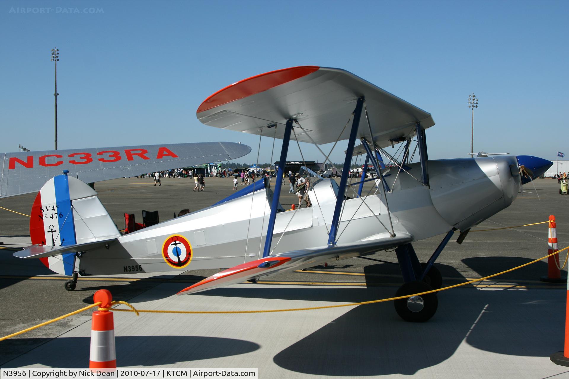 N3956, 1949 Stampe-Vertongen SV-4E C/N 476, KTCM