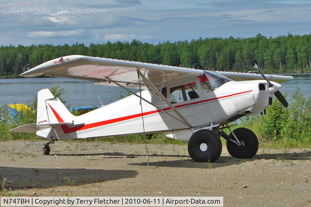 N747BH, 1947 Piper PA-12 Super Cruiser C/N 12-2740, 1947 Piper PA-12, c/n: 12-2740 at Willow Seaplane Base
