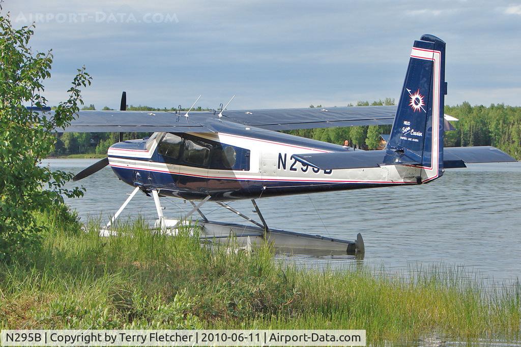 N295B, 1967 Helio U-10D Super Courier C/N 1252 (66-14350), 1967 Helio USAF U-10D, c/n: 1252 at Willow Seaplane Base AK