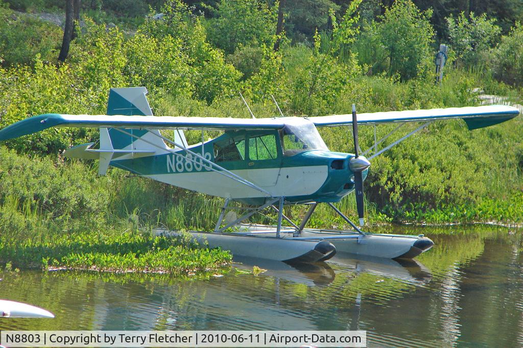 N8803, 1973 Bellanca 7GCBC C/N 472-73, 1973 Bellanca 7GCBC, c/n: 472-73 on a lake near Talkeetna AK