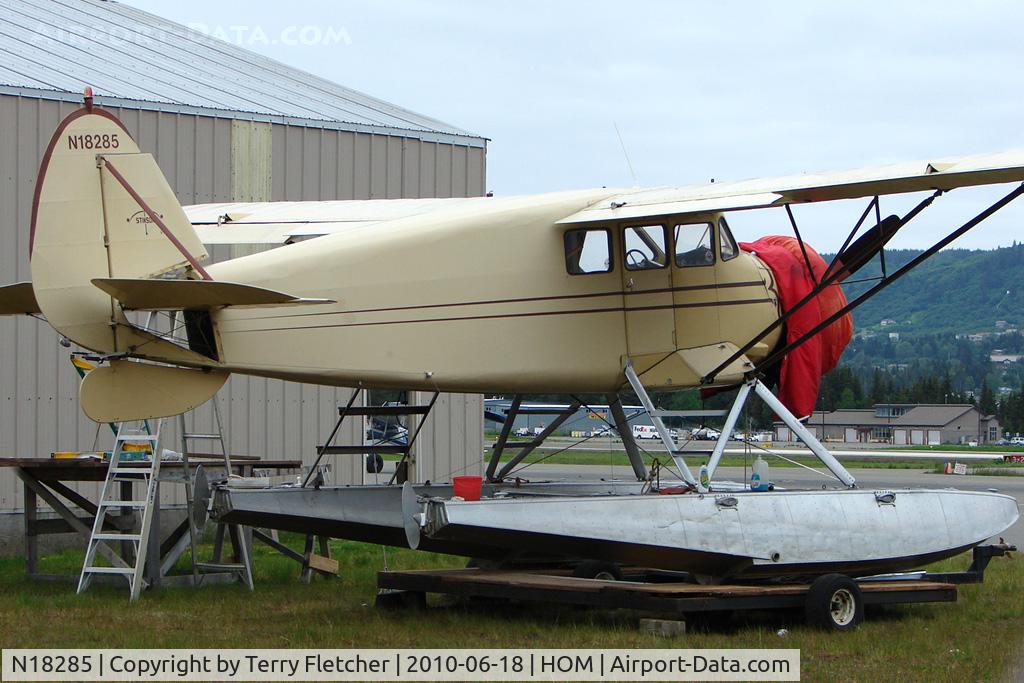 N18285, 1933 Stinson JR. SR C/N 8776, 1933 Stinson JR. SR, c/n: 8776 at Homer AK