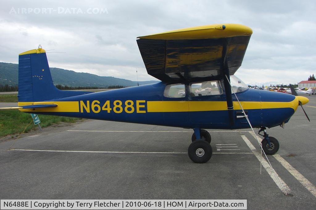 N6488E, 1959 Cessna 172 C/N 46588, 1959 Cessna 172, c/n: 46588 at Homer AK