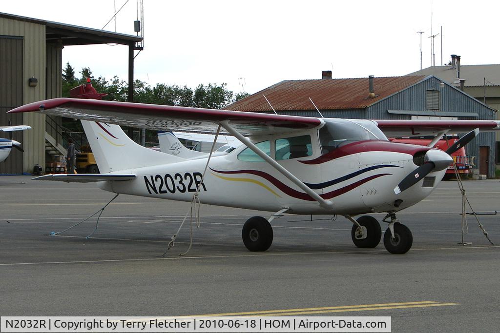 N2032R, 1964 Cessna 182G Skylane C/N 18255232, 1964 Cessna 182G, c/n: 18255232 at Homer