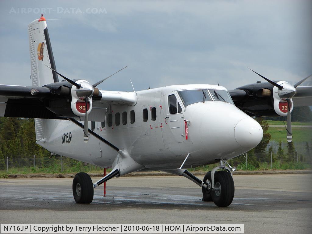 N716JP, 1977 De Havilland Canada DHC-6-320 Twin Otter C/N 527, Dehavilland DHC-6 TWIN OTTER, c/n: 527 at Homer AK